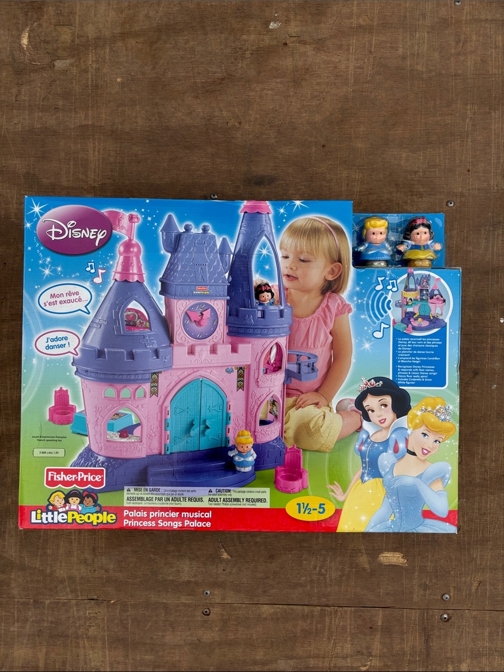 Fisher-Price Little People Disney Princess Songs Palace - FRENCH